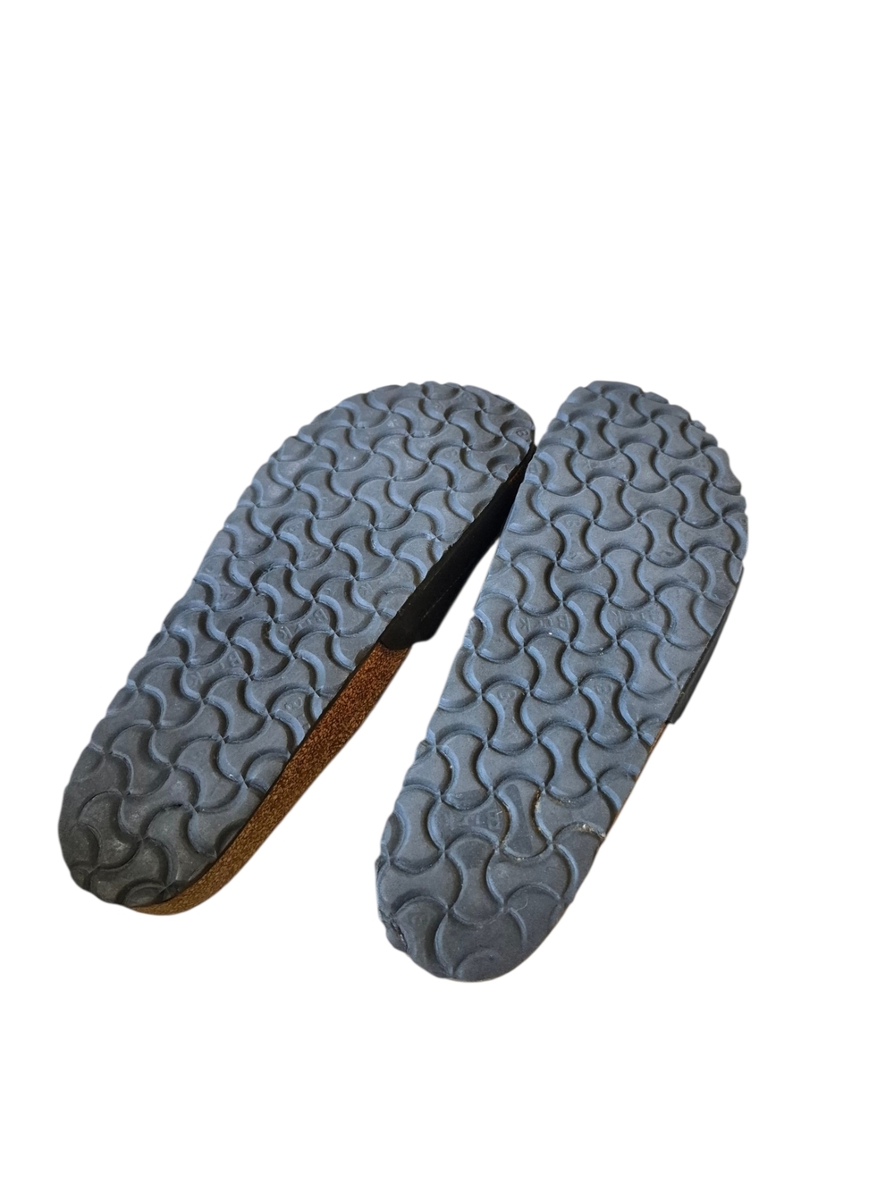 Birkenstock Black Leather Slide Sandals - Picture 6 of 9